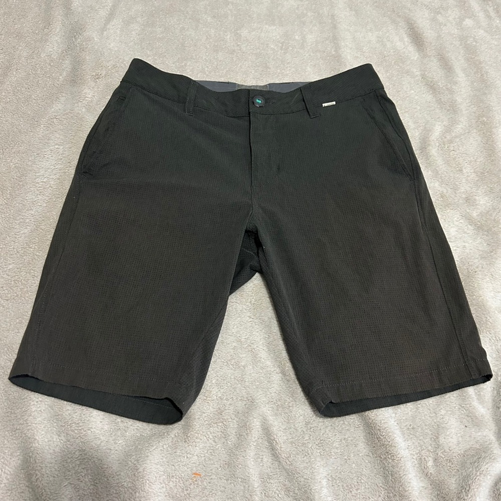 Linksoul Golf Shorts Mens 30 10in Charcoal Grey Perforated Performance golf